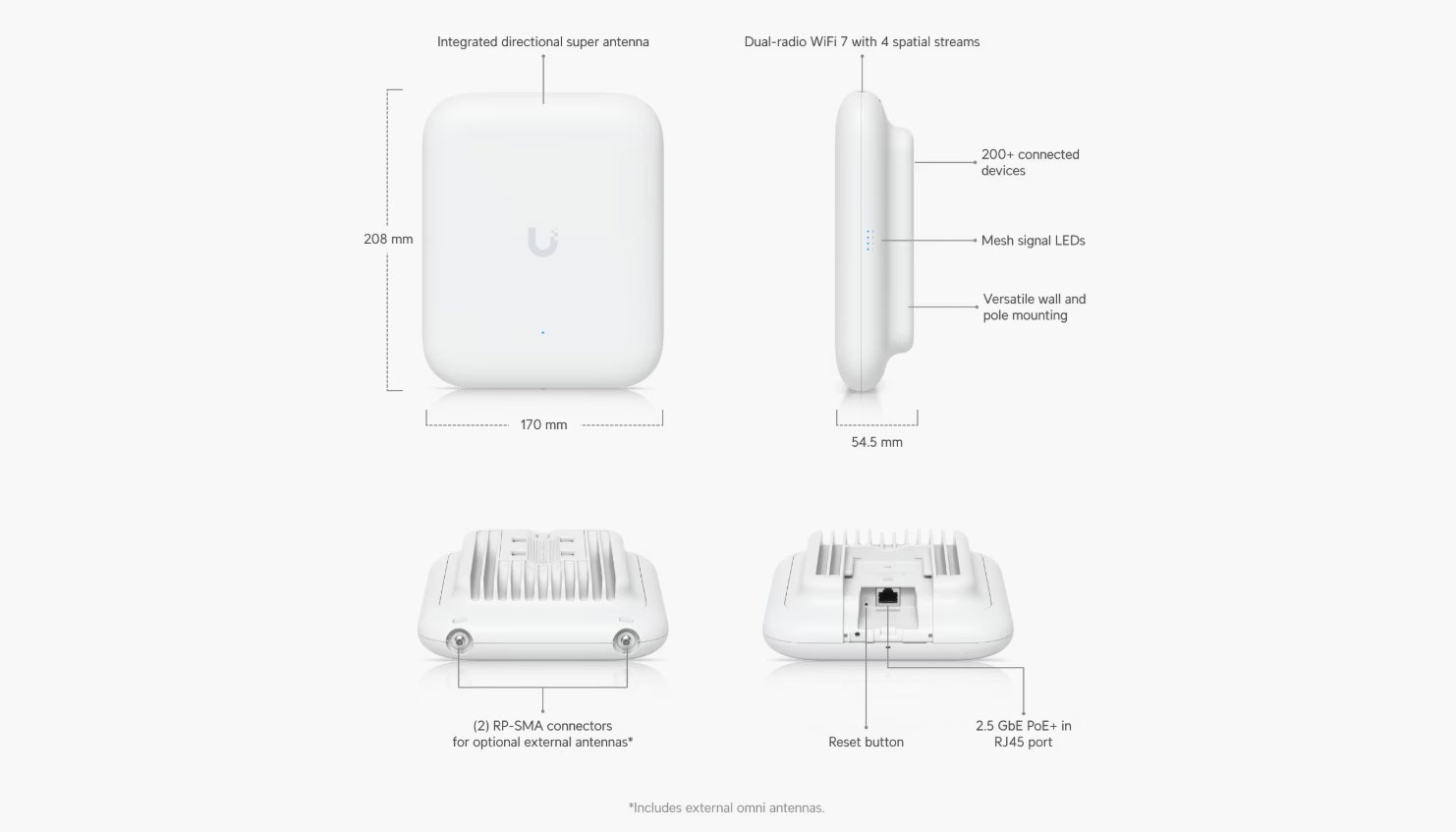 Đánh Giá Chuyên Sâu: UniFi U7 Outdoor – Bước Tiến Mới Của WiFi 7